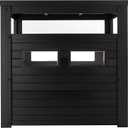 New Age Pet ECOFLEX LitterLoo Standard & Jumbo Sizes, 4 Colors, Moisture and Odor Resistant Enclosure & End Table, NoTools Assembly, Espresso Black, Jumbo