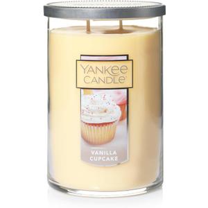 Yankee Candle, Vanilla Cupcake Scented, Classic Large 22oz 2-Wick Candle, Over 75 Hours Burn Time, Ideal for Gifting (Large 2-Wick Tumbler)