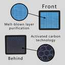 CF10285 (CP285) Cabin Air Filter with Activated Carbon Beads, Automotive Filters, Replacement Cabin Air Filter Accessories Compatible with Most Vehicles