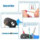 PONFY 2120PCS Wire Ferrules Terminals Kit, Ferrule Crimping Kit Assortment Ferrule Wire Crimp Pin Terminal Connector Wire Ends Terminals AWG 22-10