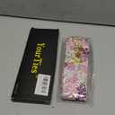 Cotton Floral Tie for Men 2.5" Printed Skinny Necktie Pocket Square Tie Clip Set Flower Wedding Party Groom