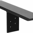T-Bracket Hidden Countertop Support Bracket  Heavy Duty Countertop Overhang Support for Granite, Quartz, & Stone Surfaces  Invisible Flush-Mount Island & Bar Support (Steel 22 Inches)