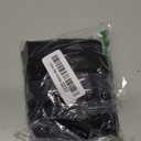 SHAPELLX Full Body Shapewear for Women Footless Pantyhose Faja Body Shaper Tummy Control V-Neck Bodysuit Black Large