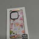 For iPhone 15 Pro Case, Floral Celebration Collage with You Got This, Military-Grade Drop Protection, Party Soft Slim TPU Protective Cover with Camera Protection for Women & Girls (Italian Beach)