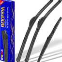 3 Wipers Replacement for 2010-2015 Lexus RX450h/2010-2015 Lexus RX350, Windshield Wiper Blades Original Equipment Replacement - 26"/22"/16" (Set of 3) U/J HOOK
