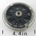 a Pair of Children's Bicycle Riding Flash Silent Training Wheels, Suitable for 12-20 inch Single Speed Bicycles