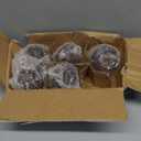 VOHO Brown Candlestick Holders Set of 6, Old Fashioned Candle Sticks Holder Decor for Daily Room/Halloween/Thanksgiving Party, Double Side Taper Candle Holders for Candlesticks/Tealight Candles(Brown)