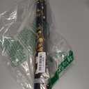 Black Floral Wallpaper Classic Leaves Wall Paper 17.4" x 118" Dark Moody Contact Paper Vintage Chinoiserie Watercolor Self Adhesive Covering for Bedroom Bathroom Cabinet Home Decor Beige Gold