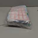 NPLUX Stand Up Holographic Mylar Bags Resealable Zipper Bags for Small Business Packaging Supplies(100PACK, 6x9IN)