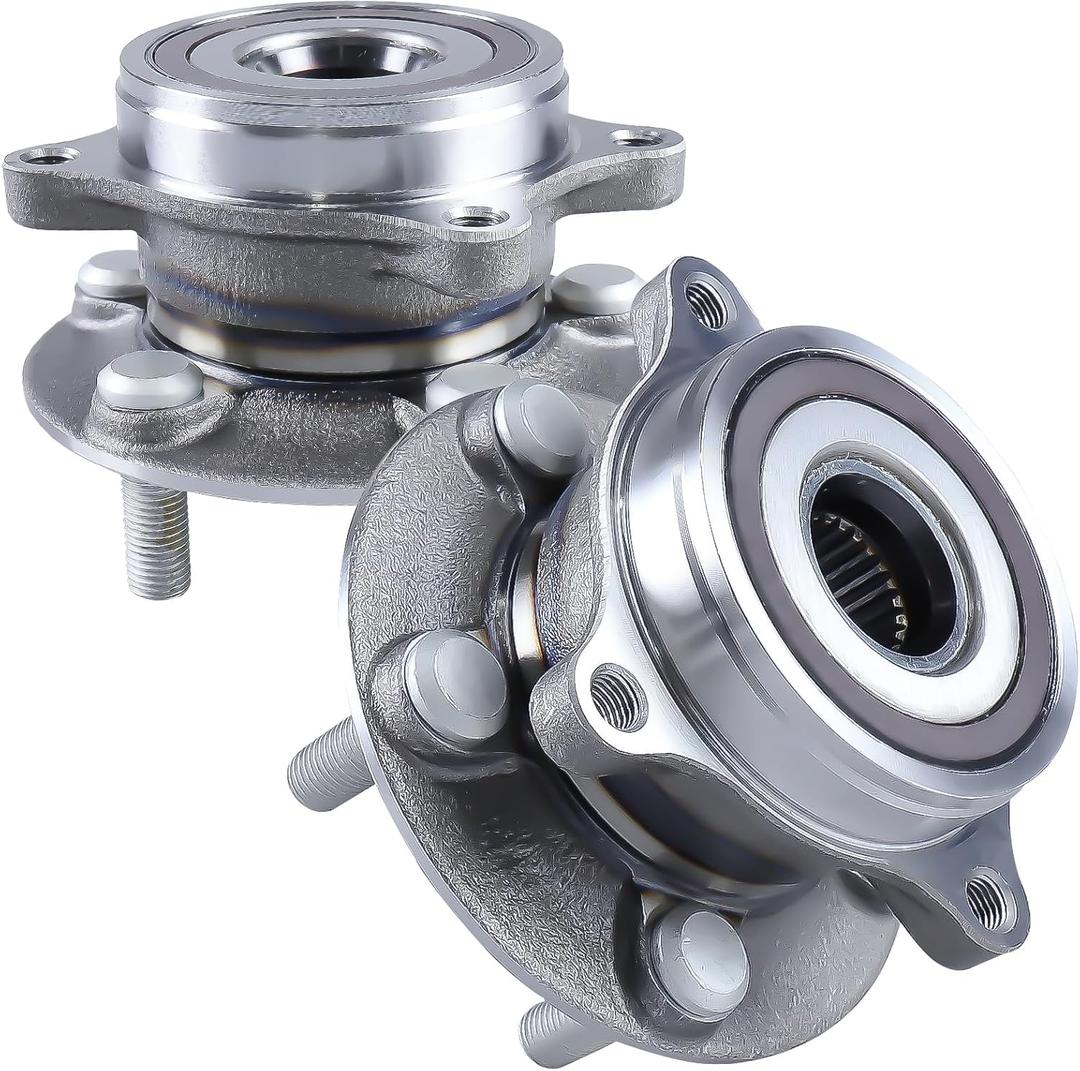 513287 Front Wheel Hub Bearing Assembly Compatible with Lexus CT200h 2011-2017, for Toyota Prius 2010-2017, for Toyota Prius Plug-in 2012-2015, Wheel bearing Hub 5 Lug w/ABS