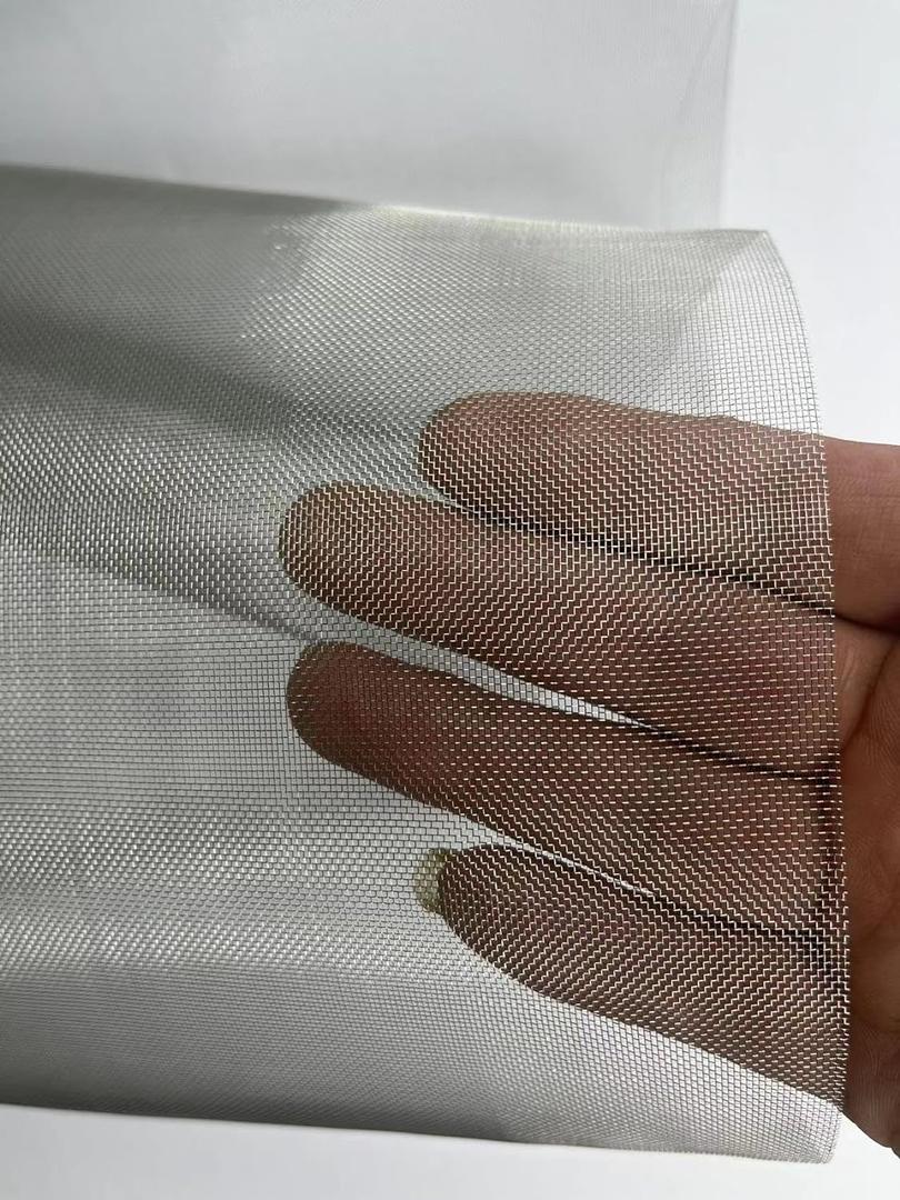 Metal Mesh Screen Stainless Steel Fabric, Micro Mesh Filter Material Fireproof MaterialFilter Screen Sheet Filtration Cloth Fine Wire Mesh (1, 30mesh(30100cm)