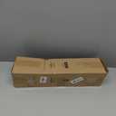 Silver Double Curtain Rods for Windows 36 to 72 Inch, 1 Inch Adjustable Decorative Crystal Dual Curtain Rod, Heavy Duty Vintage Double Drapery Pole with Silver Foil Finials for Living Room