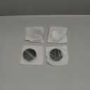 ME 2.25Inch 57MM Wheel Center Caps for Tesla Model S Model X Model Y Model 3 Rivian R1T Rim Hub Caps 6005879 00 A, Pack of 4 (Matte Black, Outer 57MM, Inner 50MM)