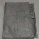 punemi 5 Inches High Low Profile Under Bed Storage ContainersNo-Structure,Soft Fabric Zippered Underbed Storage bins for Clothes and Blankets Fits Under Crib, Couch or Dorm bed,2-Pack,Grey