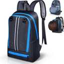 Geestock Sport Gym Backpack for Men & Women with Detachable Mesh Bag & Shoes Compartment, Lightweight Waterproof Multi-Purpose Workout Backpack for Travel, Work, Sport & Daily Use