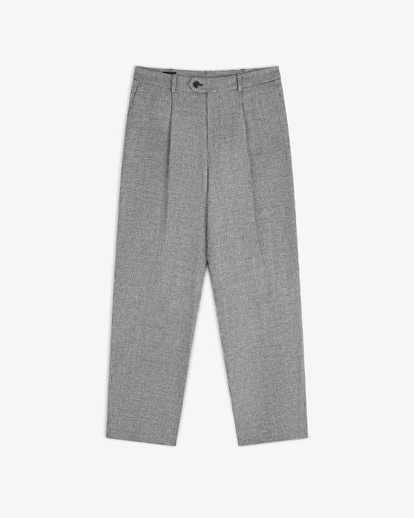 Wide Leg Pants for Women High Waist Long Palazzo Pants Button Down Loose Business Work Office Trousers with Pockets, M