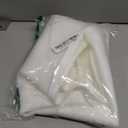 Silicone Under Sink Mat 34" x 22", kitchen Essentials and Gadgets, Shelf liner and Cabinet Protector, Home Organizers and Storage, Waterproof Bathroom Tray (White)