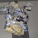 Sahteg 934PCS Blue Moon Flower Building Blocks Kit for Adults, Botanical Collection Blooming Roses DIY Model, Artificial Flowers Building Set for Home Décor Wall Art Decoration