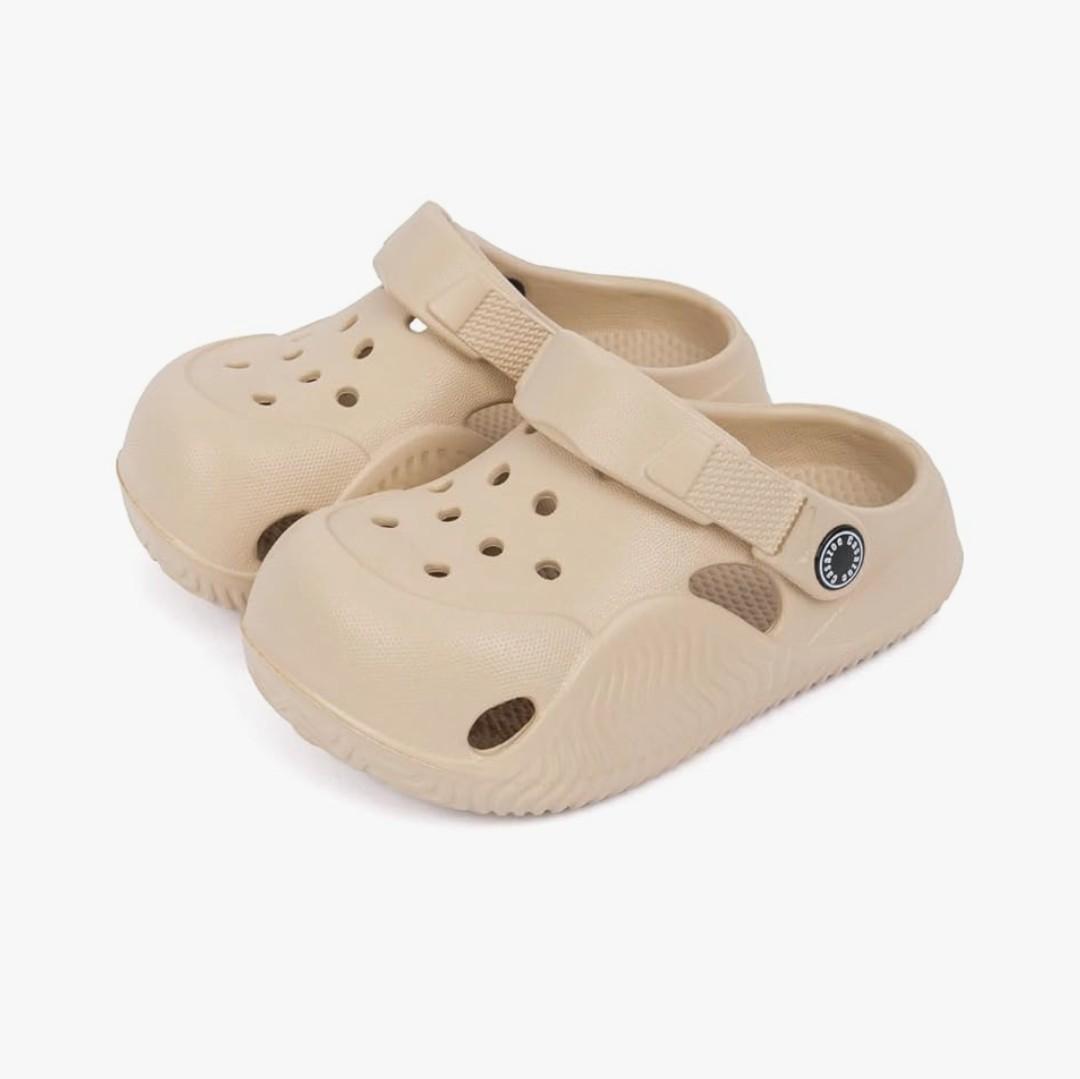 Casazoe Toddler Girls Boys Cute Garden Clogs Kids Water Sandals Slip On Shoes EVA Lightweight Outdoor Summer Slipper Slides Baby Comfort Shoes Children Indoor Shower Beach Pool Play Shoes,22