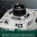 SCITOO Alternator Fits for Hyundai Sonata 15-19, Santa Fe 19-20, for Santa Fe Sport 17-18 & for Kia Optima 16-20, for Sorento 15-20, Sportage 17-21, 2.0L 2.4L 12V 150Amp CW S6 Pulley 11953