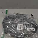 Bakers Friend Double Belgian Waffle Maker Thick, 2 X 6 Round Waffle Maker, Belgium Waffle Iron, Waflera Electrica with Non-stick Plates, 1200W, Perfect for Kids & Family Breakfast, Graphite