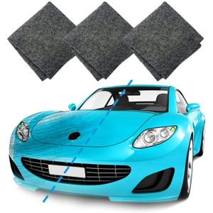 2 x Autoglym 2024 Nano Sparkle Cloth for Car Scratches, Nano Sparkle Cloth Scratch Remover Easily Repair Scratches Paint Residues Water Spots Remover, Nanosparklecloth Scratch Remover Erase Car Scratches