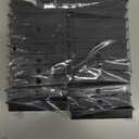 TonGass (24-Pack, Black) 4"x4" (3 5/8") Wood Fence Post Caps - Wooden Fence Cover Deck Post Cap, Durable Plastic Water-Proof and UV-Proof, Protect Wooden Poles from Cracking and Rotting