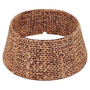 CENBOSS Rattan Christmas Tree Collar, Wicker Tree Skirt & Stand Base Cover (Brown Wash, )