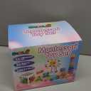 Montessori Toys for Babies 0-3-6-12 Months, 6 in 1 Baby Toys 4 5 6 7 8 9 Month Old, Baby Blocks Stacking Toys, Infant Baby Sensory Development Learning Toys Gifts for 1 2 3 Year Old Boys Girls