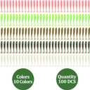 150 PCS Soft Plastic Baits, Paddle Tail Swim Baits, 1.96/2.36/2.75 Inch Fishing Soft Plastic Lures, Well Made and Easy to Catch for Fresh and Salt Water with Case