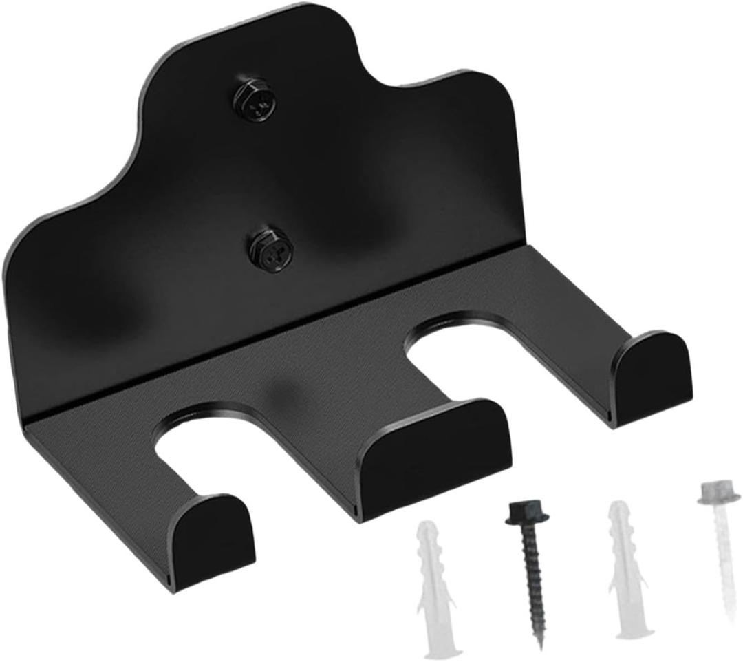 Barbell Storage Rack Barbell Stand Wall Mount with Screw Practical Barbell Hanger Weight Bar Holder for Commercial Gym Home (3 Hooks)