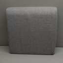 Couch Back Cushions Pillows, Wedge Pillow for Couch & Bed, Back Lumbar Support Pillow, High-Density Foam Backrest Cushion with Linen Cover for Back Pain Relief (20''x19.2''x6'', Medium Grey,