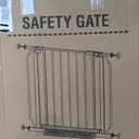29"-45" Baby Gate for Stairs & Doorways, Auto Close Dog Gate Indoor