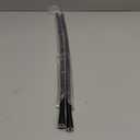 PATIKIL 20" Gooseneck, 2 Pcs 1/4"-20 Female to Male Thread Metal Universal Hose Flexible Arm Gooseneck Tube Extension Holder for Action Camera, Phone, Microphone, Black