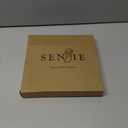 Senjie Velvet Large Christmas Bows for Staircase Garland Wreath, 20in x 8in Vintage Ribbon Bows with Twist Tie for Xmas Tree Holiday Indoor Outdoor Decorations (6Pcs, Beige) (20 x 8 Inch, Width of 1.5")