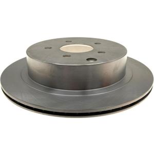 ACDelco Silver Rear Brake Rotor 18A1665A | GM 19261847 Brake Rotors for Select Infiniti FX35, FX37, FX45, M56, M37, M35, JX35, Nissan Pathfinder, Quest, and more