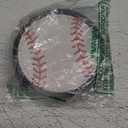 Funny Baseball Design Drink Coasters Protect Furniture from Water Marks and Damage,Suitable for Kinds of Cups,Set of 6