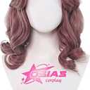 OSIAS Game Melina Cosplay Wig Medium Brown (M)