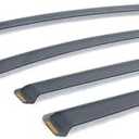 in Channel Window Visor Acrylic Rain Guard Deflector Front Rear Left Right Upper for VW for ID.4 2021-2023