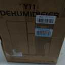2500 Sq.Ft Dehumidifier for Basement with Drain Hose, Max 34 Pints Dehumidifiers for Home, Bedroom, Bathroom, Basement, Smart Humidity Presets, Three Modes, 24HR Timer, Quiet Operation
