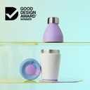 KeepCup 2 in 1 Reusable Stainless Steel Travel Mug and Water Bottle, 530ml, Green