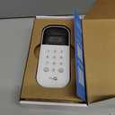 myQ Smart Garage Door Video Keypad with Wide-Angle Camera,Customizable PIN Codes,and Smartphone ControlTake Charge of Your Garage Access Works with Chamberlain, LiftMaster and Craftsman openers,White