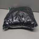 70 Ft Christmas Tinsel Garland Metallic Tinsel Twist Garland Glitter Christmas Tree Hanging Decorations for New Year Party Birthday Holiday Indoor Outdoor Supplies (Black)