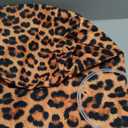 Laundry Hamper,Classic Leopard Laundry Basket,Wildlife Fur Print Portable Collapsible Laundry Room Organization Storage for Dorm Room,Nursery,Bathroom,Bedroom,16x20 Inch