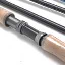 13ft 8-9wt or 14ft 9-10wt 6 Pieces Sections Carbon Spey Fly Fishing Rod Pole Double Hand Medium Fast Freshwater and Saltwater Fly Fishing
