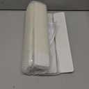 Meowoo Stone Drying Mat for Kitchen Counter, 15.7"x11.8" Foldable Diatomaceous Earth Mat, Super Absorbent, Quick-Dry Bath & Kitchen Pad for Dishes, Cups, Bottles, Non-Slip, Fits Any Countertop - White