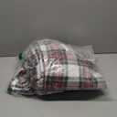 Comfort Spaces Cotton Flannel Sheets King Size, Ultra Soft Flannel Sheet Set with 14" Elastic Pocket , Plain Print Warm Flannel Bedding, Scottish Plaid Red 4 Piece