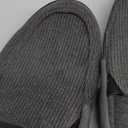 ULTRAIDEAS Men's Carver Slippers Moc Loafer House Shoes Memory Foam (10, Charcoal Grey)