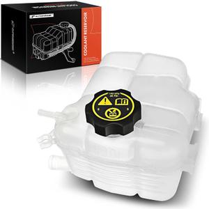 A-Premium Coolant Recovery Overflow Reservoir Tank [with Cap] Compatible with Chevrolet Cruze 10-16, Orlando 12-14 & Buick Cascada 16-18, Verano 12-17, 1.4 1.6 1.8 2.0 2.4, Replace# 13505353, 13393368
