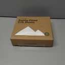 KeaBabies 2-Pack Organic Crib Sheets for Boys, Girls - 52x28 Fitted Crib Mattress Sheet Neutral, Breathable Jersey Cotton Cover for Baby Bed, Toddler Mattress, Soft & Cute Prints (Soft White)